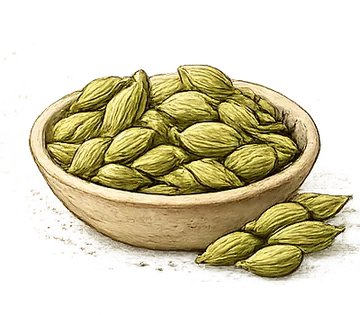 Cardamom illustration